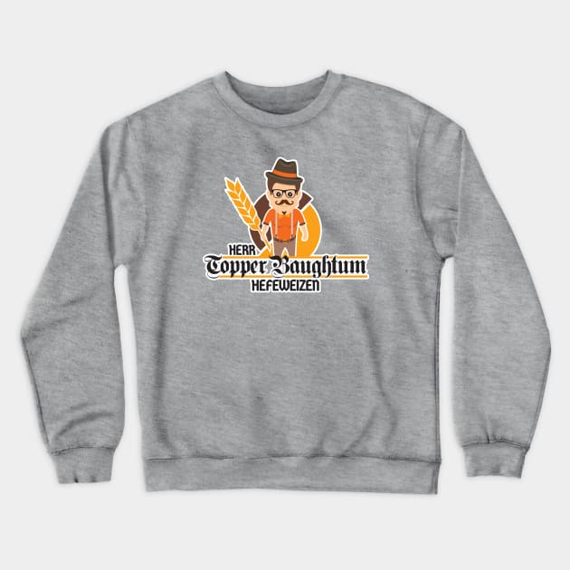 Herr Topper Baughtum Hefeweizen Crewneck Sweatshirt by PenIslandBrewing